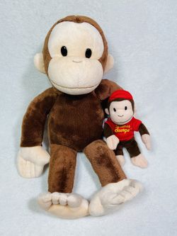 Curious George Plush Toys Story Book Primate Plushes