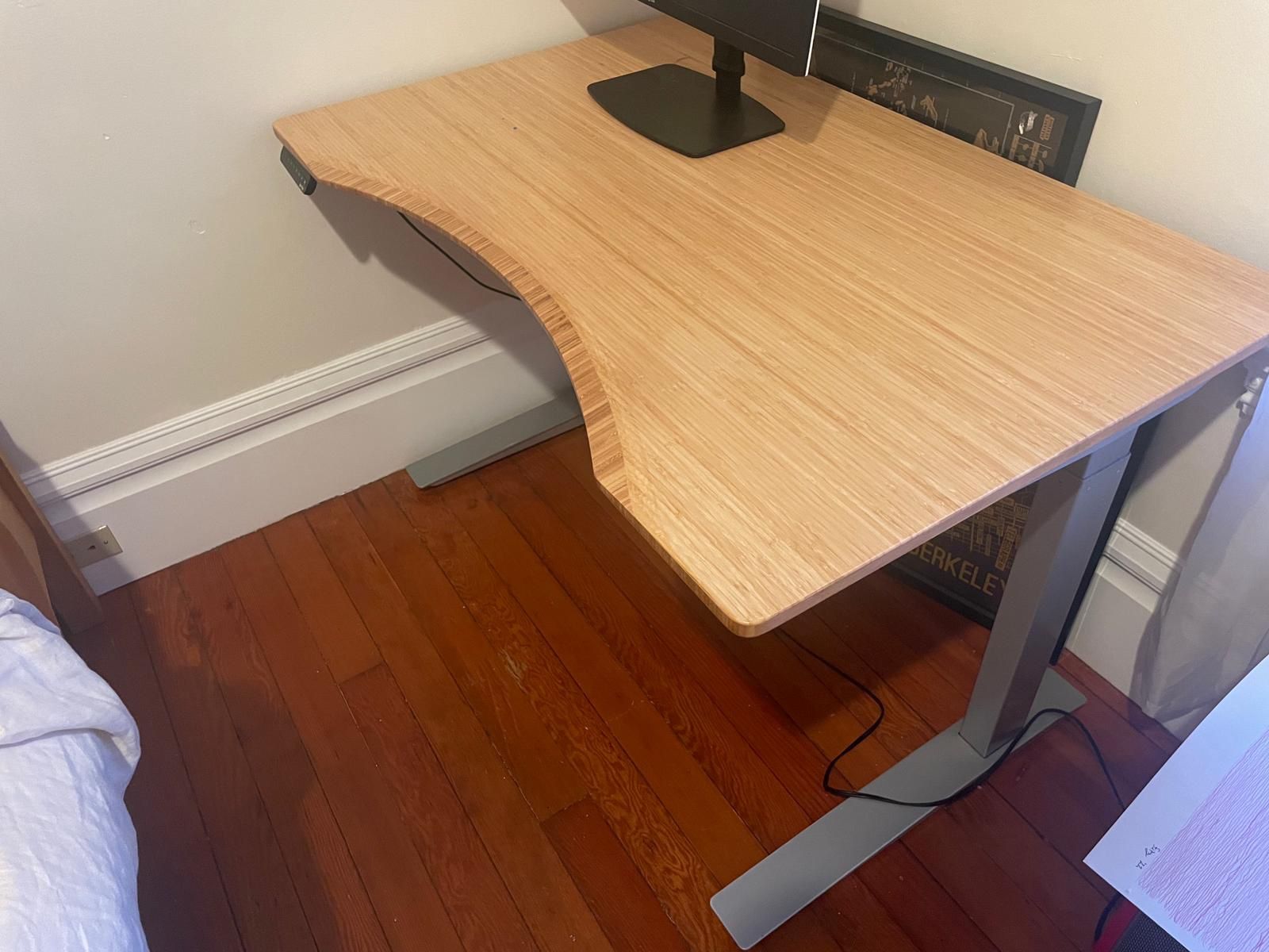 Jarvis Bamboo Standing Desk for Sale in San Diego, CA OfferUp