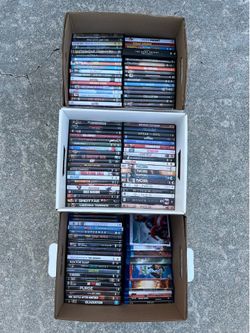 DVDs and Blu-rays ..!