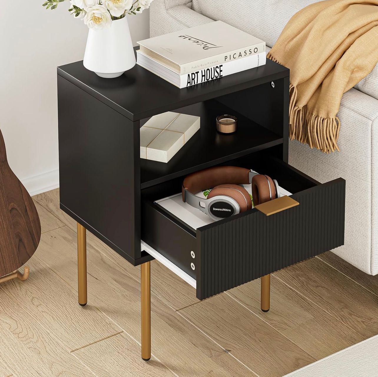 Black Nightstand