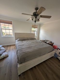 King size shabby chic bed frame