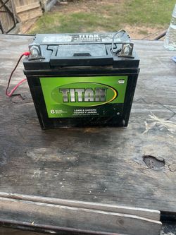Mower battery