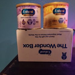 2 Unopened Enfamil  Baby Formula 
