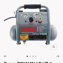Senco PC1010N 1-Gallon Air Compressor – Great Condition