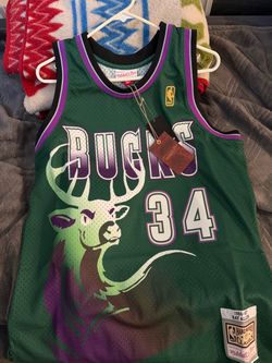 mitchell and ness ray allen jersey size large