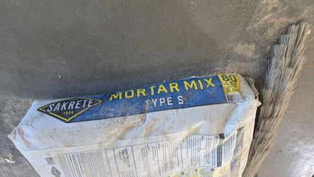 Mortar mix and grout