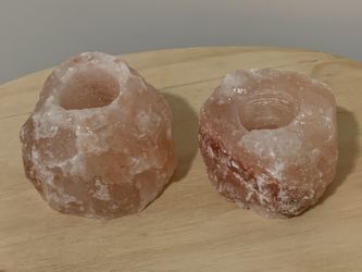 pink tealight holders