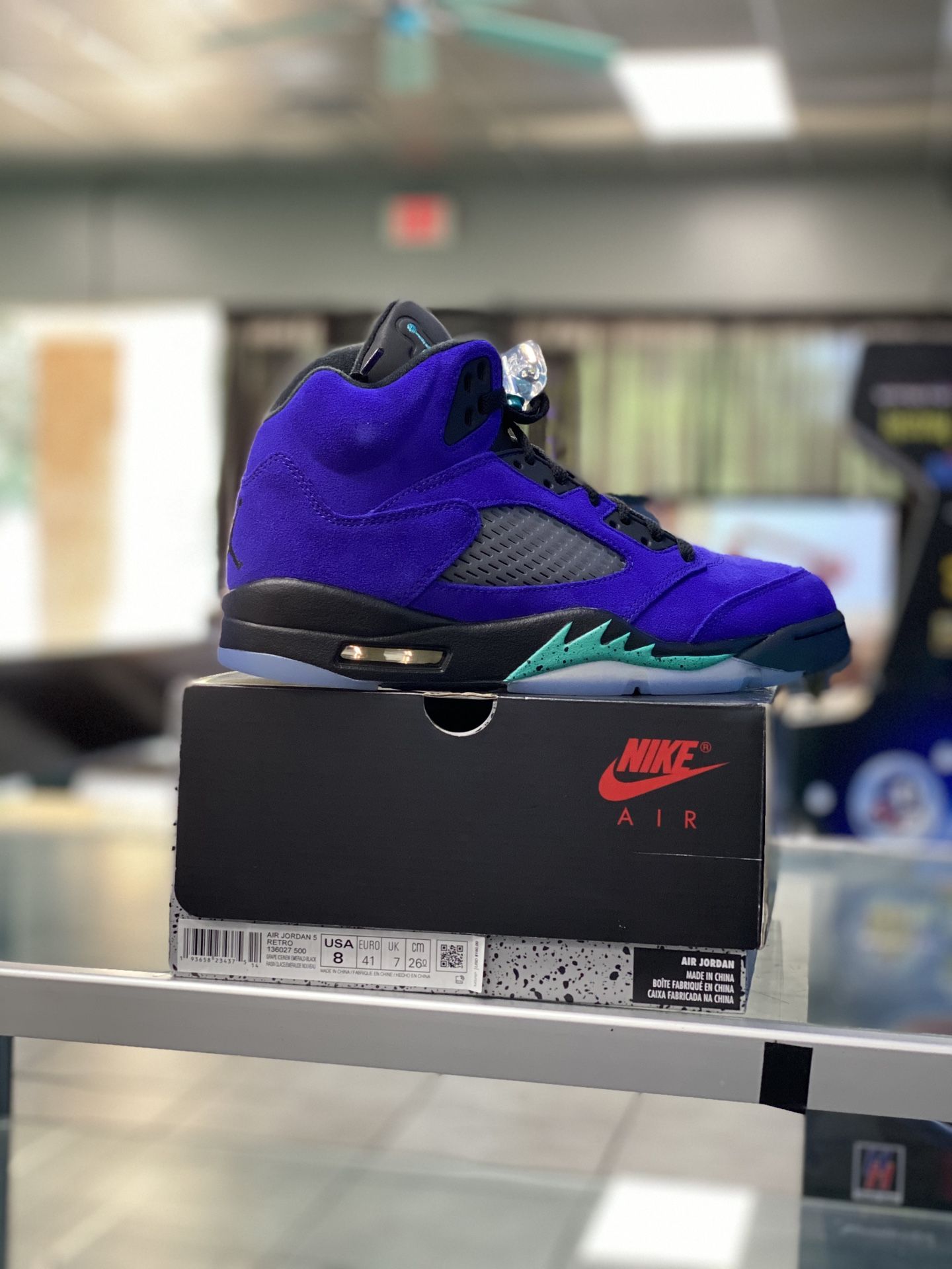 Jordan 5 reverse grapes 🍇