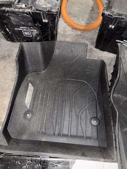 Driver side and passenger side Silverado mats