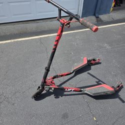 YVolution Y Fliker Lift Kids' Scooter - Red