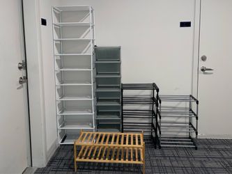 Shoe Storage Towers!