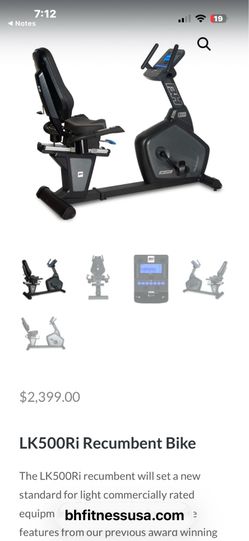 BH recumbent bike