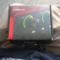 Focusrite Scarlett Solo Gen 4 Audio Interface