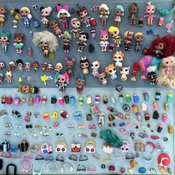 LoL Lot Collection & Bus, Over 55 Dolls & More!  👧🏼