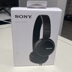 Sony Headphones MDR-ZX110 