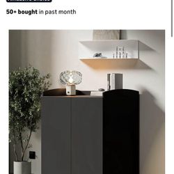 Extra Large Litter Box Enclosure with Cat Scratch Mat - Designed for Self-Cleaning and XXL Litter Boxes (Black)