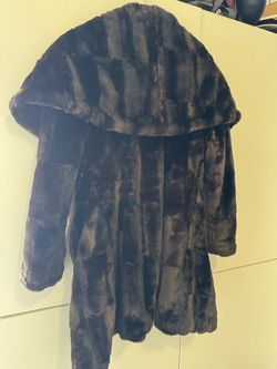 Brown fur jacket