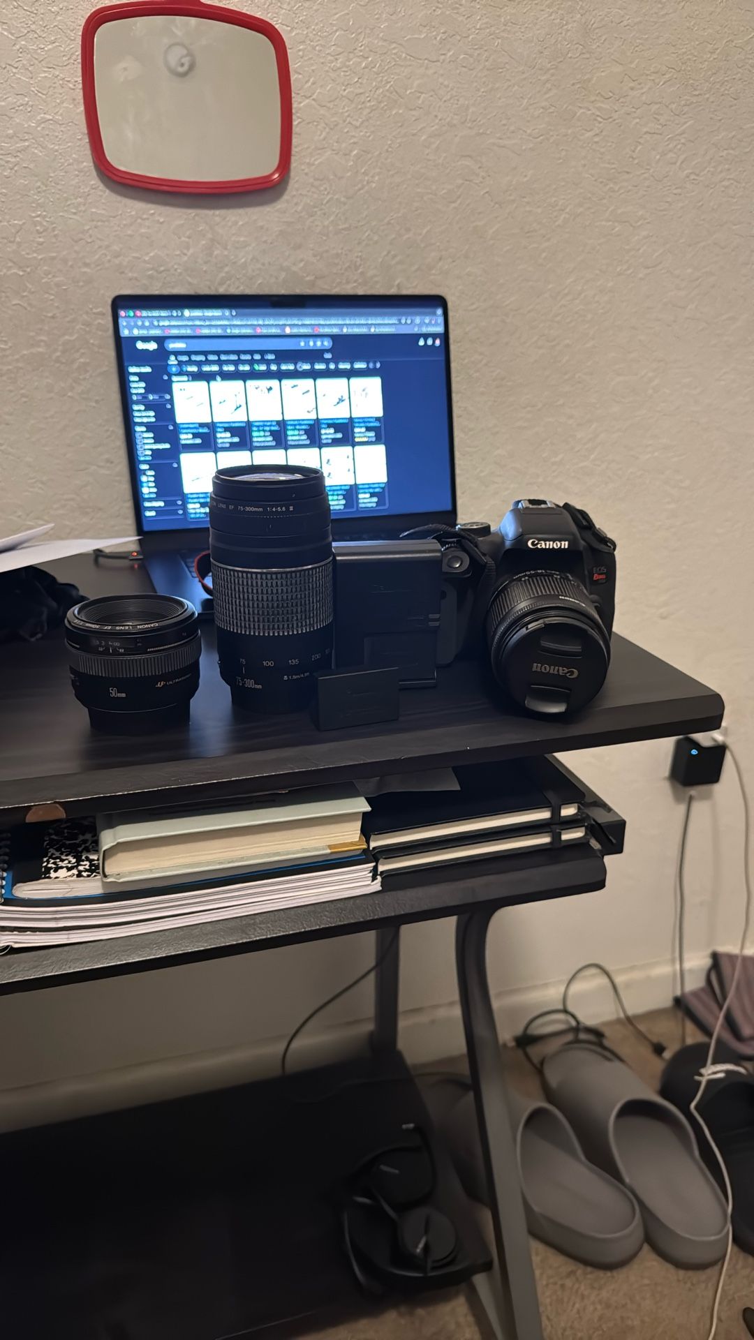 Canon EOS Rebel T6i Camera (PRICE NEGOTIABLE, Everything Functional)