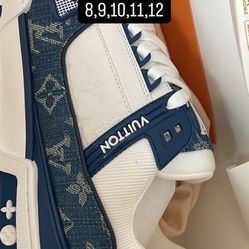 Denim Blue Trainers 