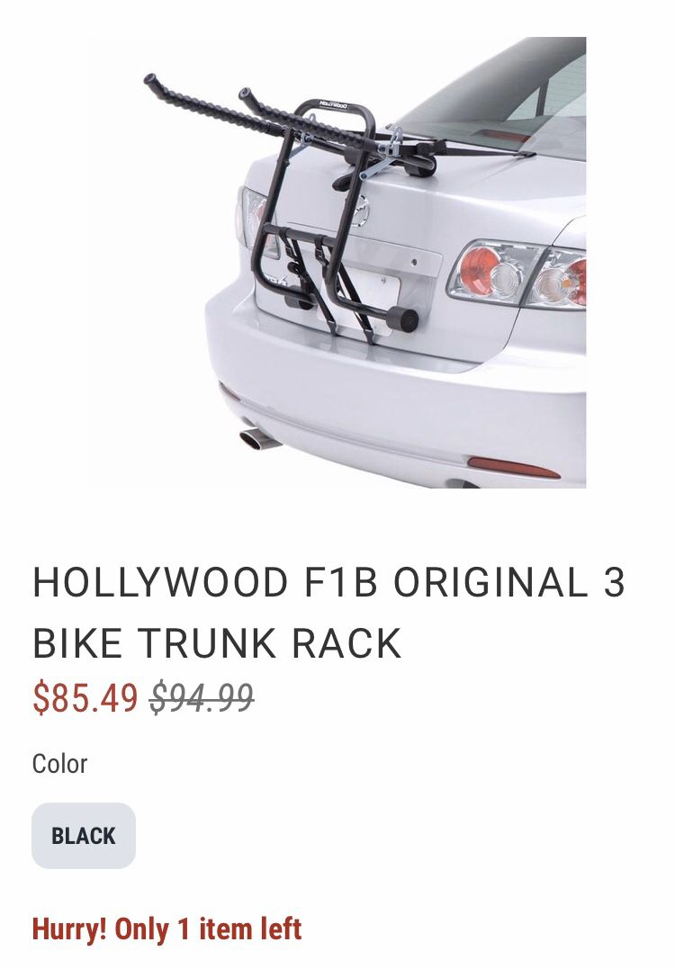 Hollywood bike rack