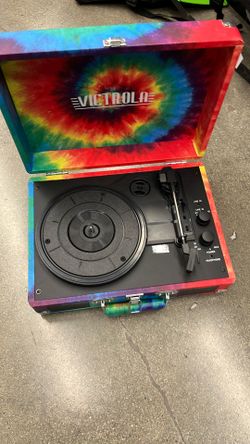 Portable Rechargeable Record Player Suit Case