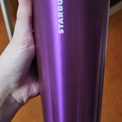 Metal Starbucks Cup