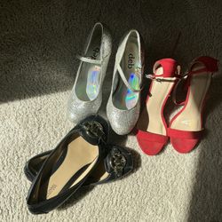 Size 7.5 and 8  women Shoes . 