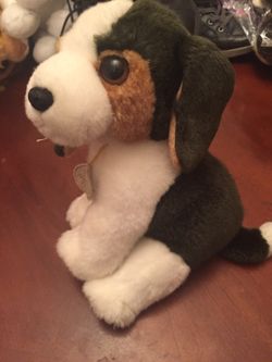 Plush dog