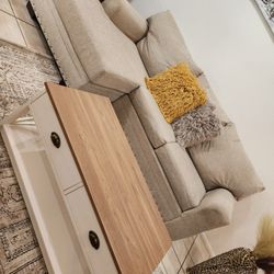 Sofa Sectional Couch In Good Condition 🚛🎈🎈🎈🥳FREE DELIVERY 🥳 🚚🎈🎈