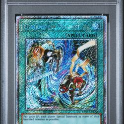 DIMENSION FUSION PLATINUM SECRET RARE PSA 10