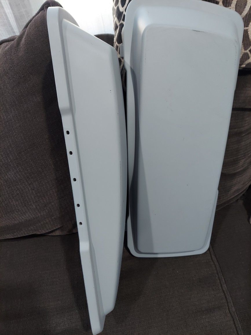 Harley Hard Bags Lids & Back Rest