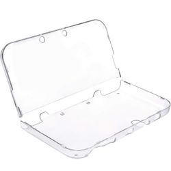 New 3DS XL Case - Ultra Clear Crystal Transparent Hard Shell Protective Case Cover Skin for New 2015 Nintendo 3DS XL LL - [New Modified Hinge-Less Des