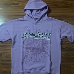 Purple Acai Sp5der Hoodie 