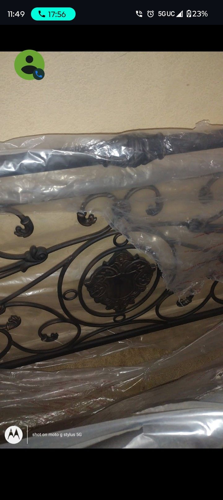 Kings Size Headboard  and Footboard 