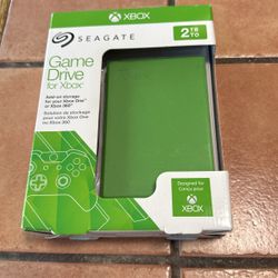  Seagate Brand New Xbox Game Drive 