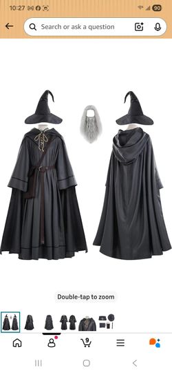 Gandalf the Gray wizard costume