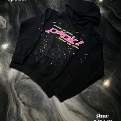 SP5DER HOODIE (MORE COLORS AVAILABLE SEND DM)