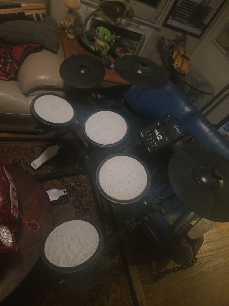 Electric Practice Drum Set