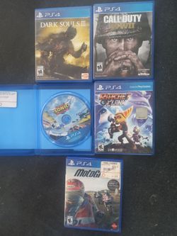 PS4 Games $15 each