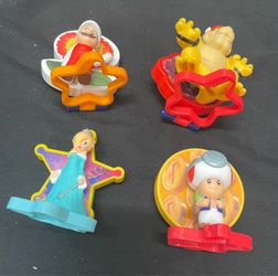 Super Mario McDonald’s Happy Meal Toys set of 4