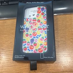 Wildflower iPhone 15 Pro Max Case