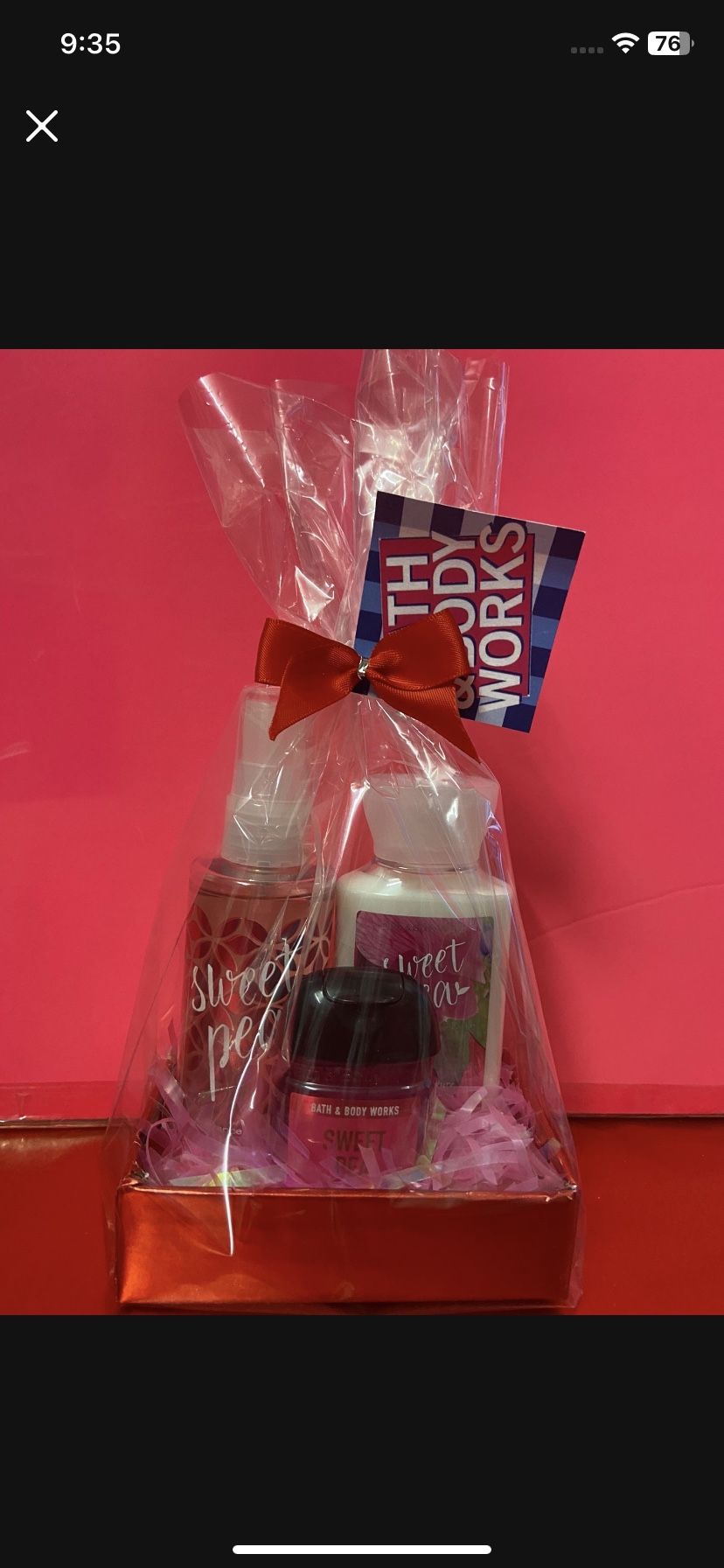 Sweet Pea Gift Set