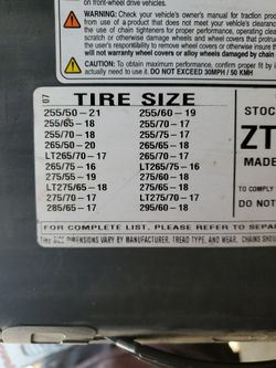 Tire Chains Suburban Suv