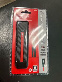 Milwaukee rechargeable flashlight with green laser new