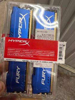 Kingston HyperX FURY 16GB DDR3 1600MHz CL10 DIMM Memory Kit