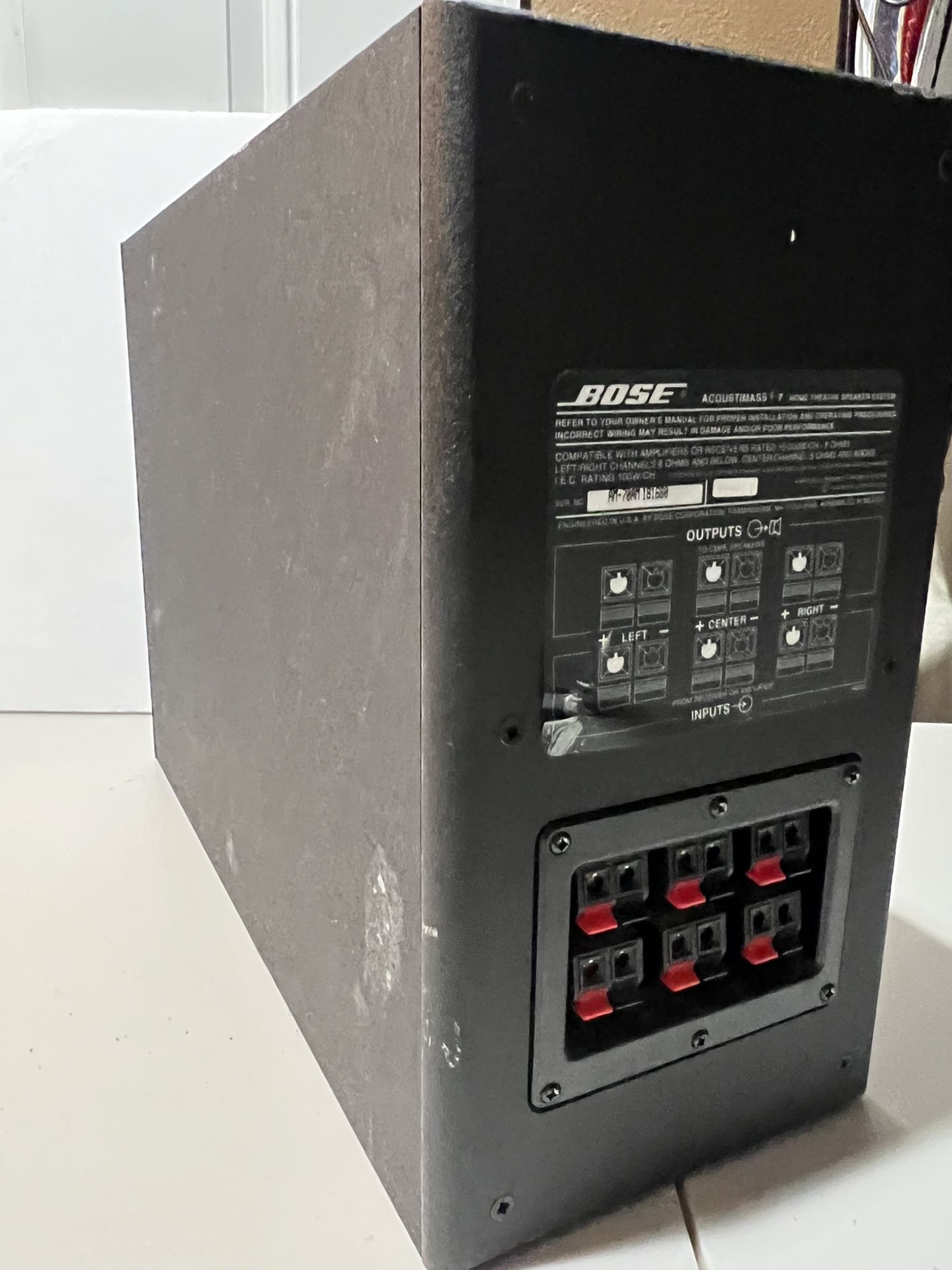 Bose Acoustimass 7 Home Theater Speaker System Subwoofer Only