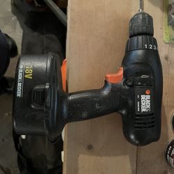 Black & Decker 18v Drill