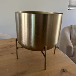 Brass Stand Planter