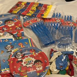Ryans world birthday party decorations 