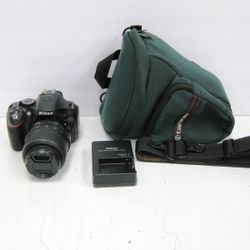 Nikon D5200 Digital SLR Camera Kit w/ 18-55mm Lens 5.6k Shutters Only